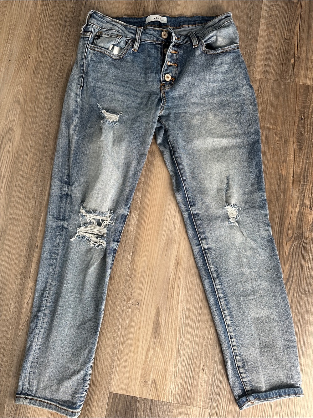 KanCan Light Blue Distressed Jeans